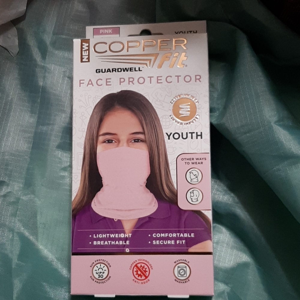 Copper fit face protector must bundle